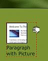 simple web creation: drag and drop